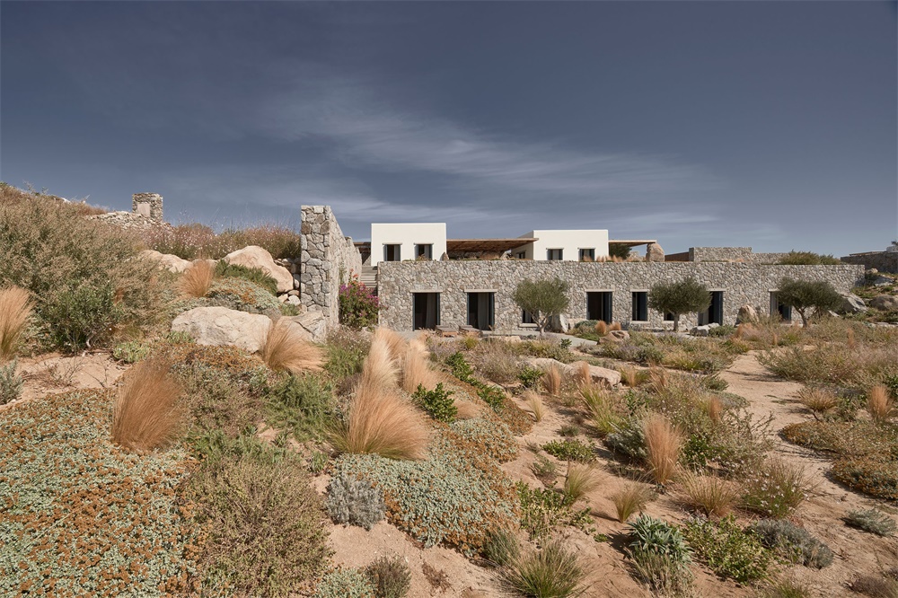 爱琴海度假住宅，度假别墅设计，K-Studio，现代主义住宅，现代住宅设计