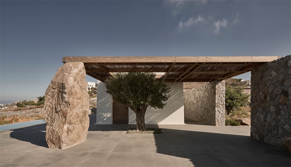爱琴海度假住宅，度假别墅设计，K-Studio，现代主义住宅，现代住宅设计