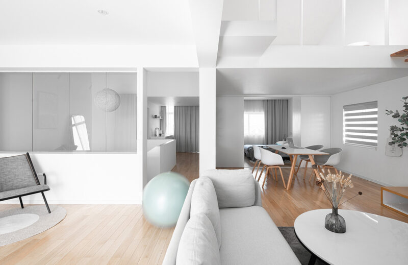 几言设计│浙江半空间住宅-探索空间的自由性互动性