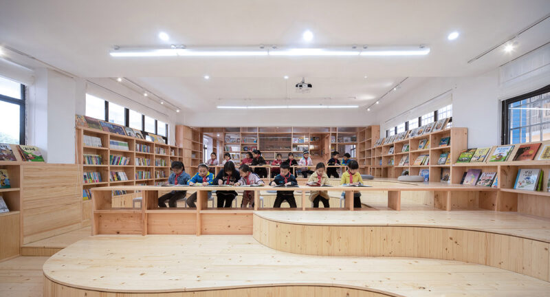 尌林建筑 | 贵州贵阳贞丰县万科·桂馨公益图书室