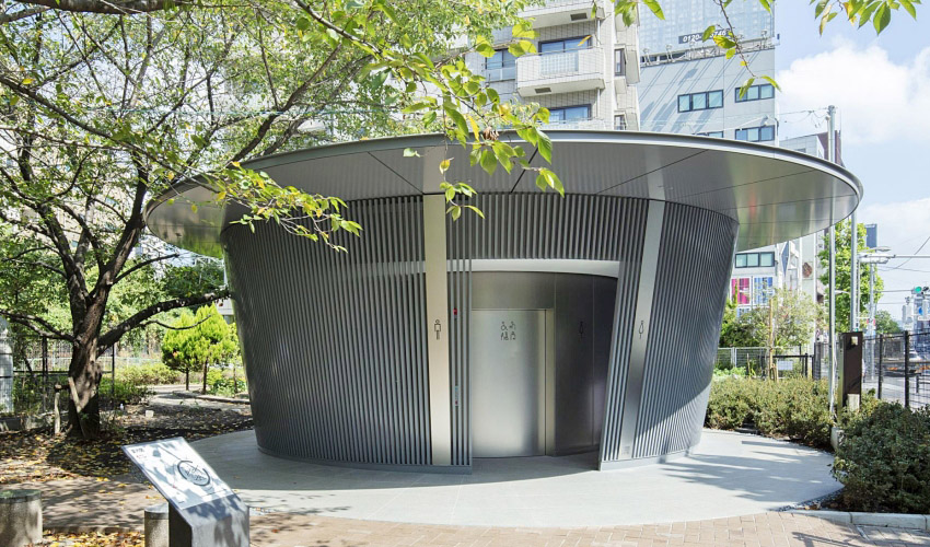 安藤忠雄,安藤忠雄作品,公厕改造,日本建筑,日本公厕,厕所改造，安藤忠雄设计
