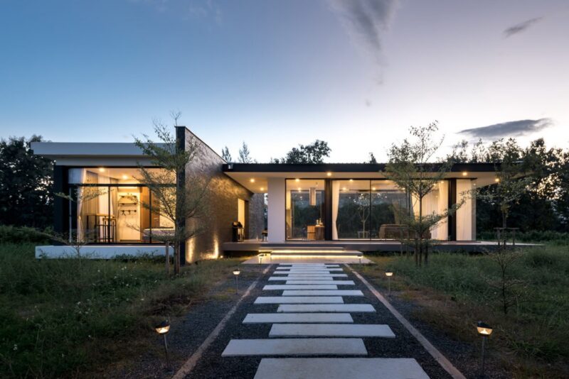 blank studio | 泰国清迈240㎡全开放式观景别墅