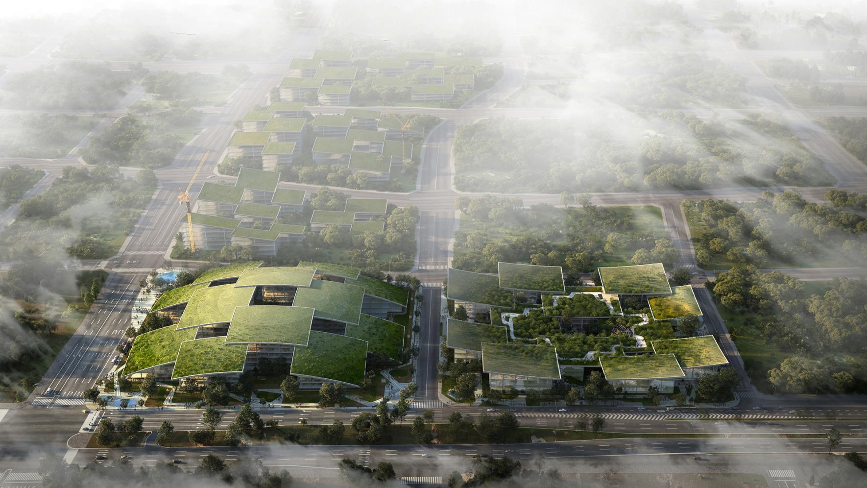建筑设计,城市规划,智能科技,特斯联科技AI CITY,重庆特斯联科技AI CITY,BIG,BIG–BJARKE INGELS GROUP,BIG建筑事务所,项目投稿