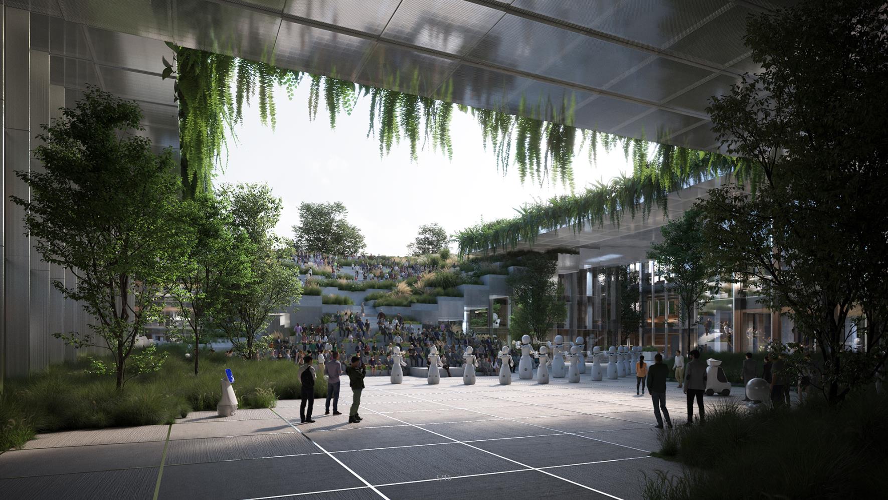 建筑设计,城市规划,智能科技,特斯联科技AI CITY,重庆特斯联科技AI CITY,BIG,BIG–BJARKE INGELS GROUP,BIG建筑事务所,项目投稿