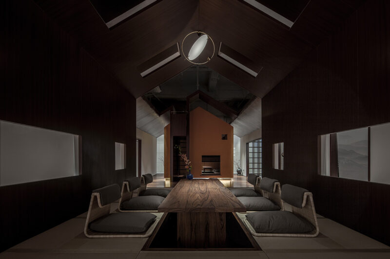 門觉建筑 | 游离于空间的阴翳-上海白水泉茶室