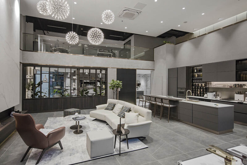 马顿设计 | 佛山咖慕家居总部展厅