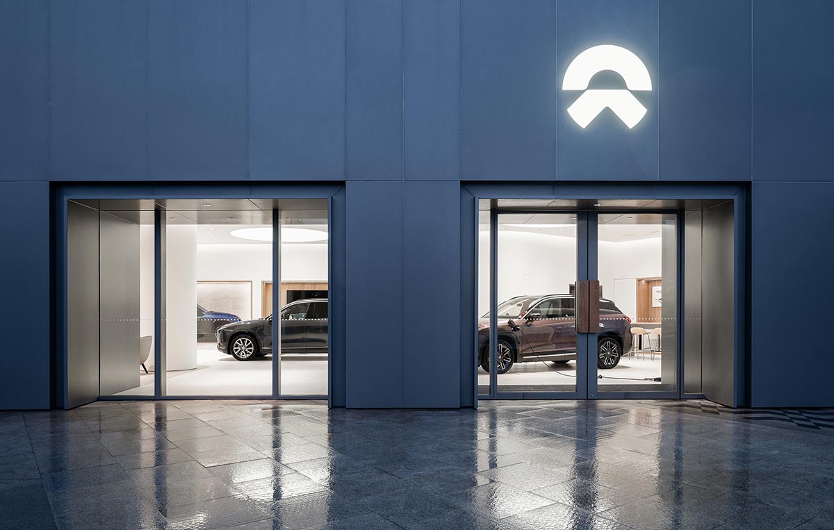 NIO SPACE蔚来空间-北京祥云小镇店,北京蔚来空间,北京展厅设计,北京商业店铺设计,北京室内设计,汽车销售店设计,蔚来汽车,MOC设计,MOC DESIGN OFFICE,项目投稿
