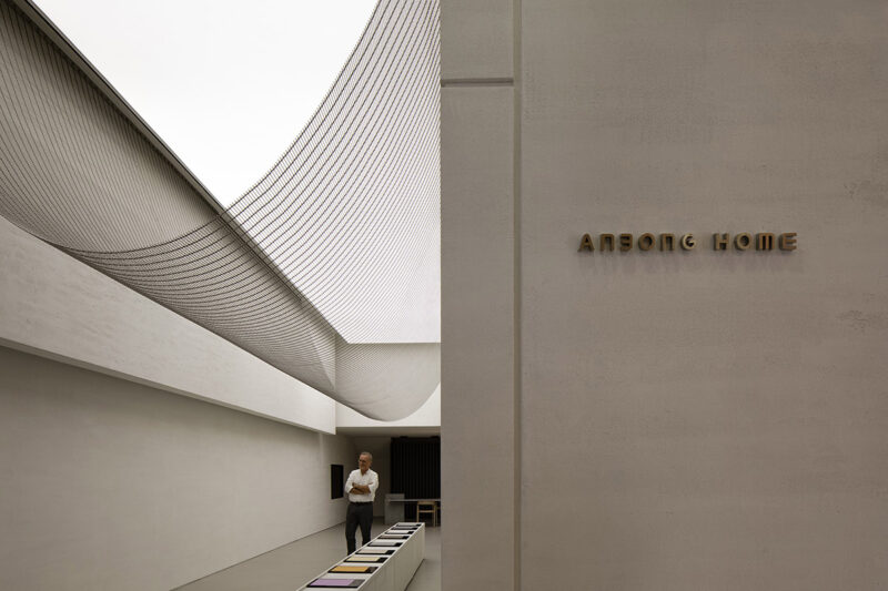 艾克建筑 | 汕头ANBONG HOME涂料展厅