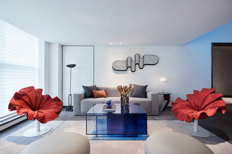 如墨设计 | 创意美学玩转空中Loft办公样板