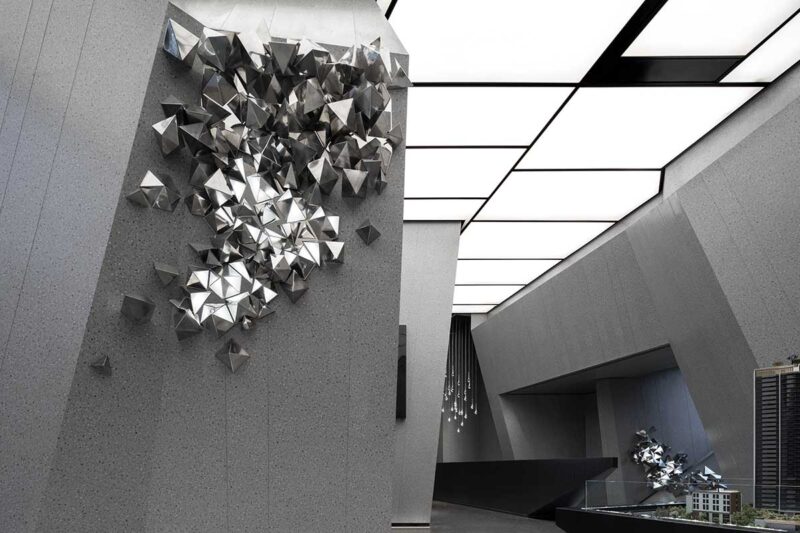 道胜设计 | 成都卓越云门望古销售中心 – 故里