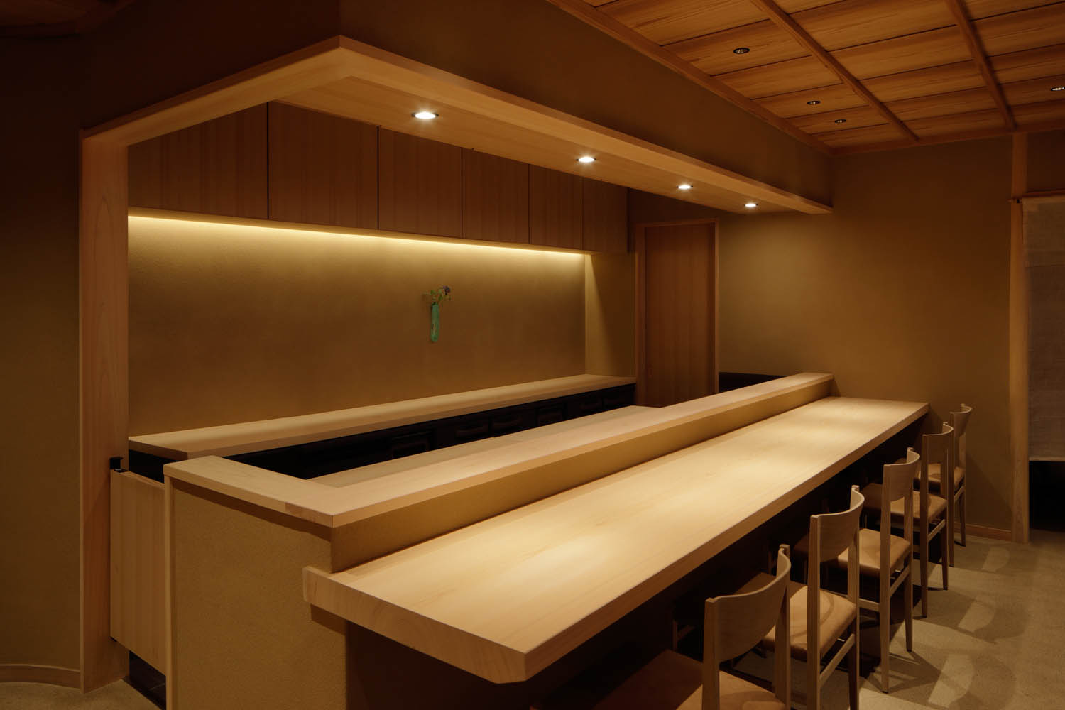 日本高端日料店,高端日料店设计,日料店设计,Fumihiko Sano Studio,佐野文彦工作室,餐厅设计案例,常盘日本料理,日本料理店设计