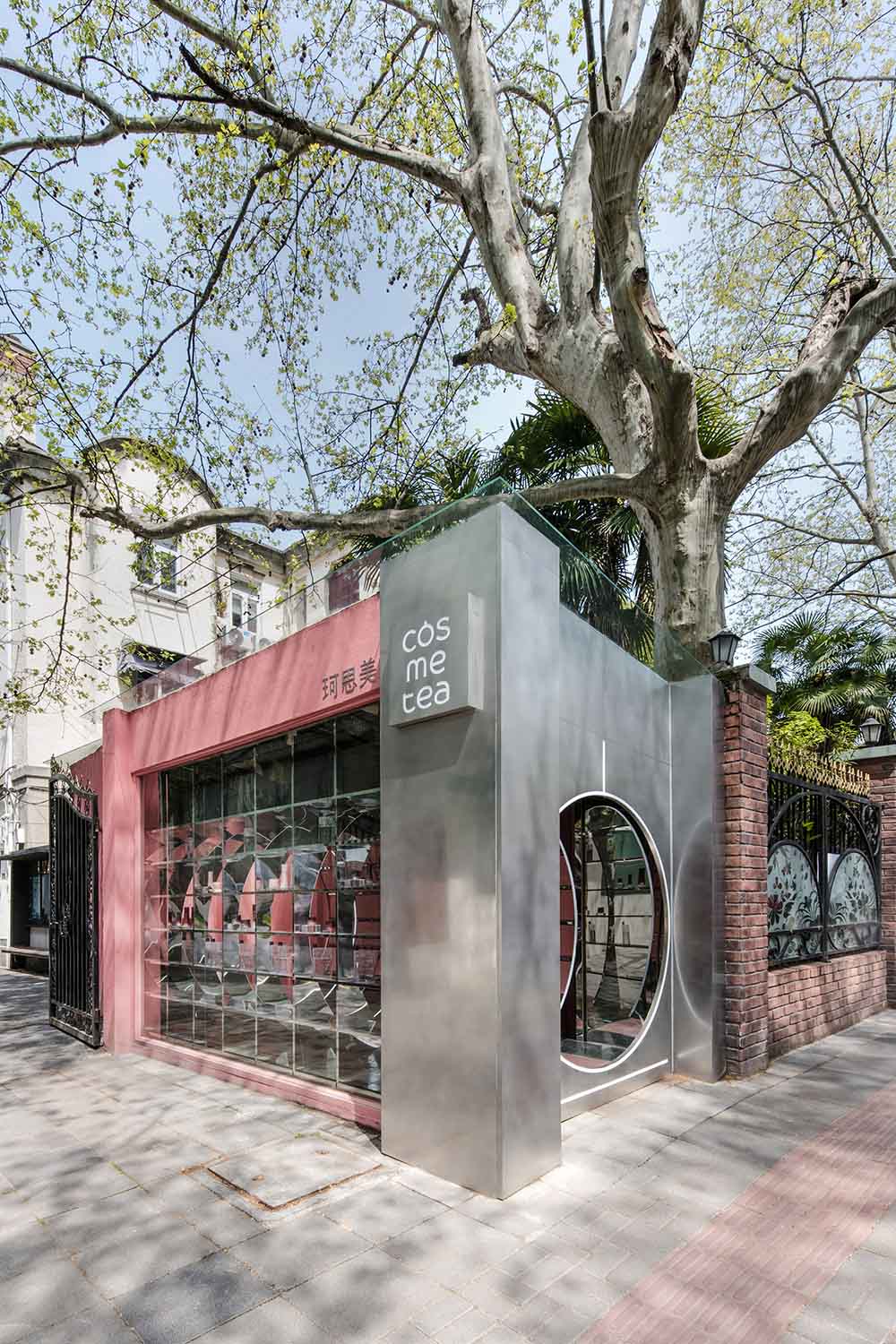 快闪店设计,上海Cosmetea品牌店,Cosmetea品牌店,上海快闪店设计,韩束Cosmetea品牌店,Cosmetea品牌店设计,奈时设计,奈时设计作品,项目投稿