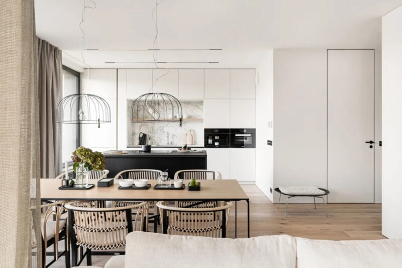 Interno | 120㎡,波兰格但斯克明亮温馨私人住宅