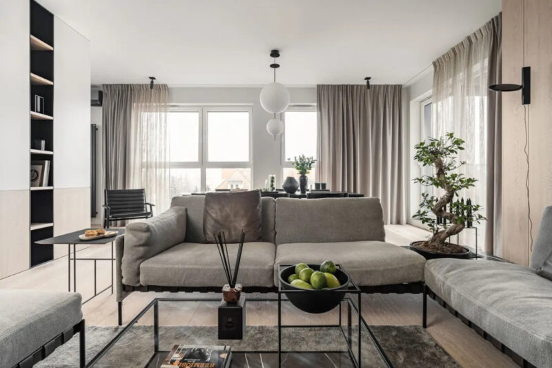 Interno | 130㎡，波兰私人住宅