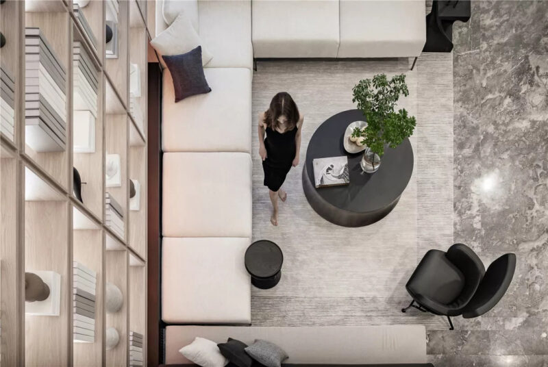 梵池设计 | 460㎡,南京万科金域蓝湾联排别墅