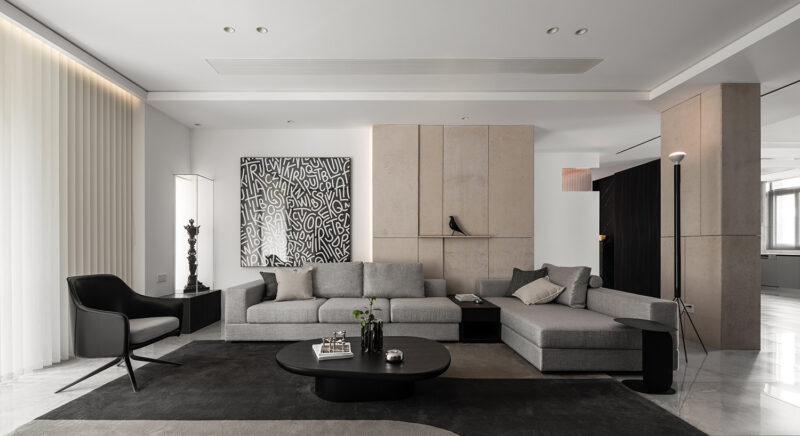 DNA邸内设计 | 260㎡，杭州现代风格住宅设计