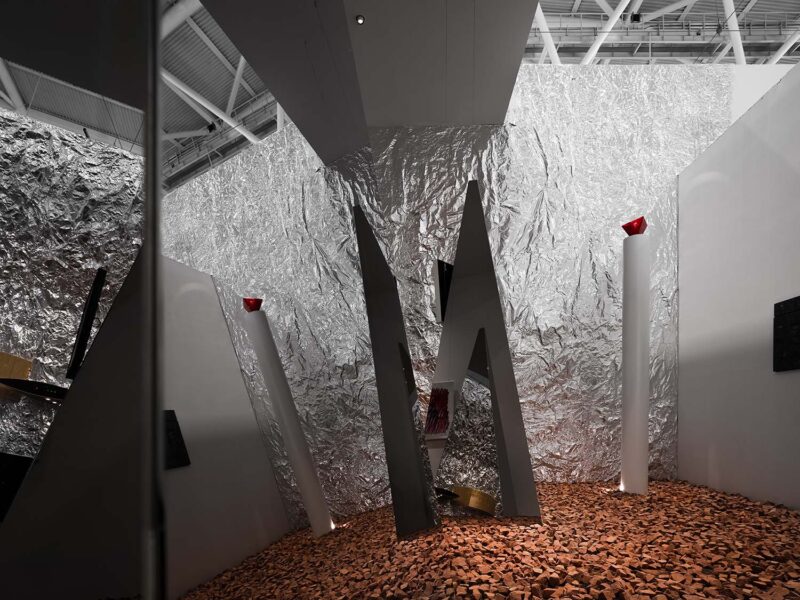 艾克建筑 | 深圳国际会展中心镜像游离画廊