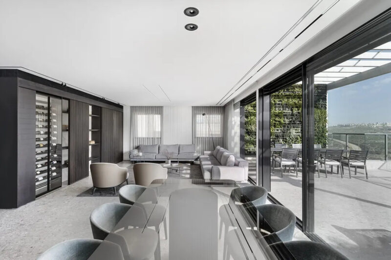 Erez Hyatt | 215㎡,特拉维夫顶层优雅大平层