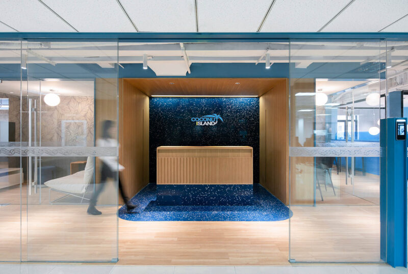 孚提埃建筑设计 | 椰岛游戏上海办公室