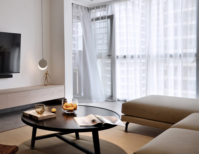 朴境设计事务所 | 110㎡,玉林清新自然住宅设计