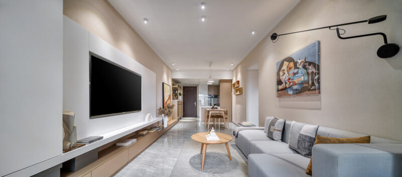 方华国际 | 鹤山方圆云山诗意-北欧风格98㎡样板房