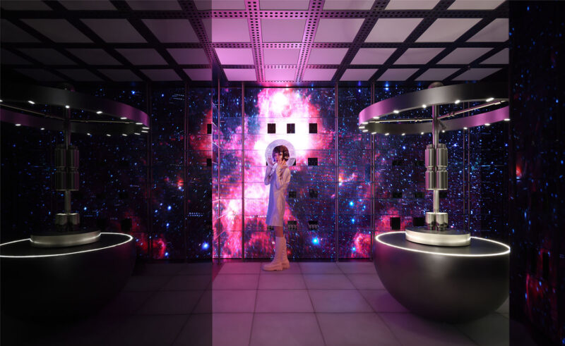 石川设计事务所 | 广州HAYDON黑洞美妆集合店