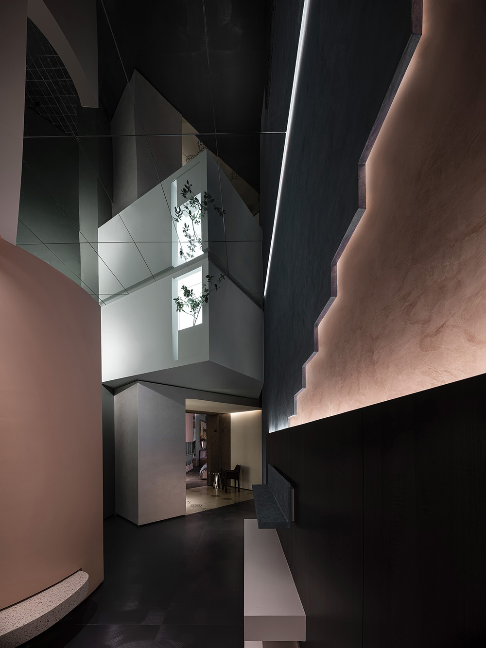 展厅设计,涂料展厅设计,佛山展厅设计,佛山涂料展厅设计,美国PPG涂料展厅,PPG涂料展厅,佛山PPG涂料展厅,美国PPG佛山旗舰店,拓维设计,项目投稿