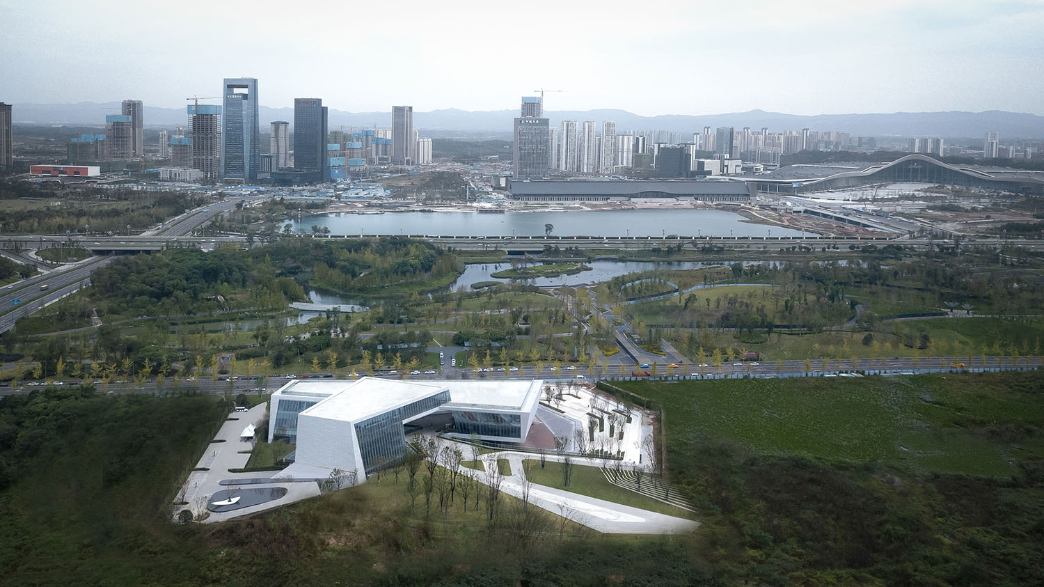 展馆设计,展览馆设计,城市规划展览馆设计,成都招商天府新区城市规划展览馆,成都招商天府新区城市规划展览馆设计公司,成都城市规划展览馆,AAI-Monster Lab,项目投稿