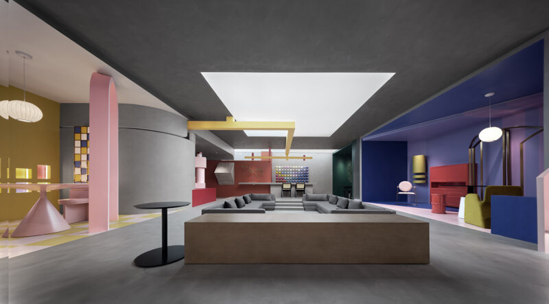 名津设计 | 魔方-东莞MF涂料展厅设计