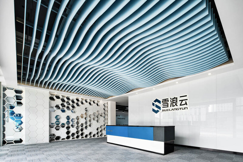 一桅建筑设计丨无锡雪浪科技办公室设计