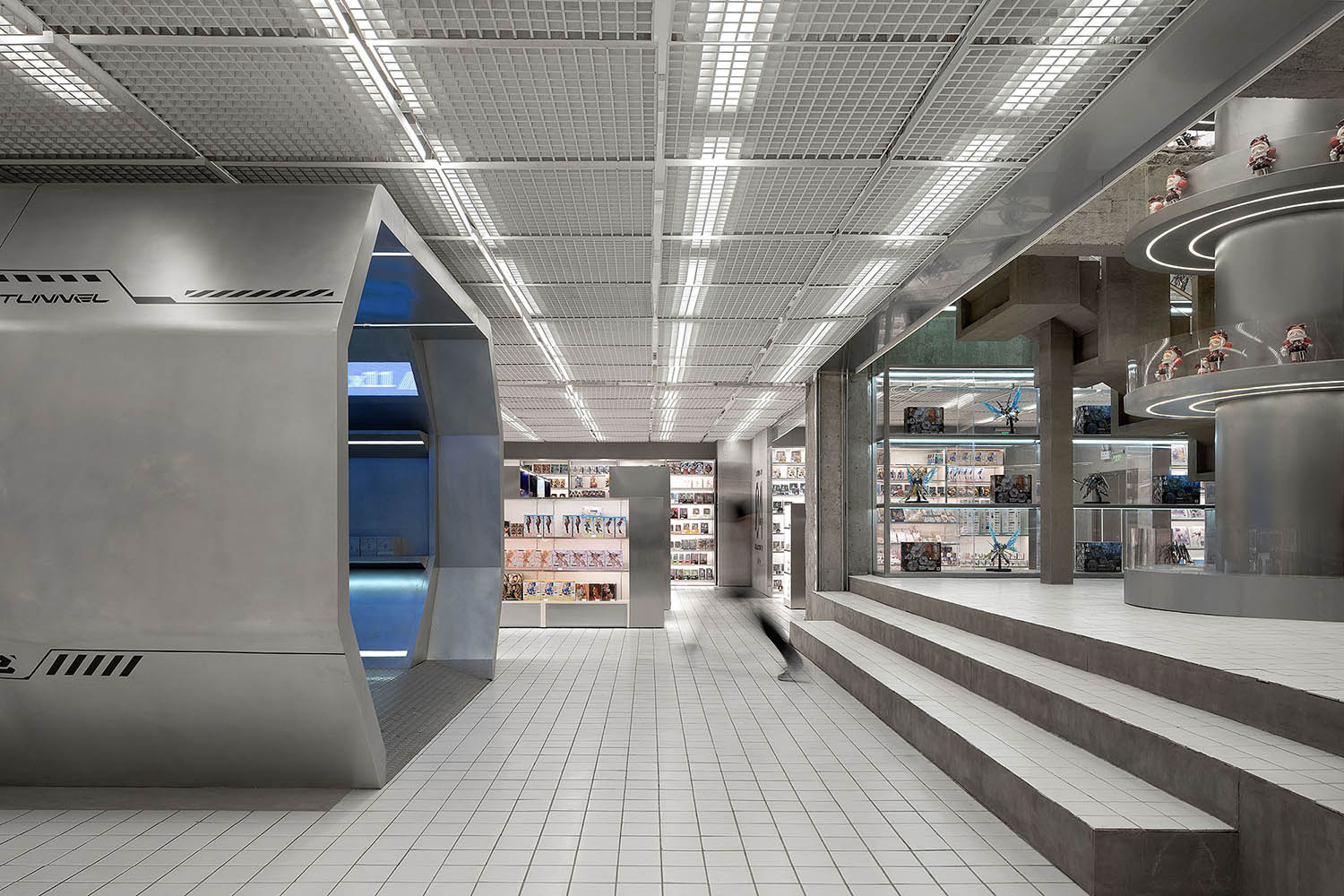 潮玩店设计,上海潮玩店设计,上海X11全球旗舰店,X11全球旗舰店设计公司,上海X11,商业空间,零售店设计,绽放设计,项目投稿