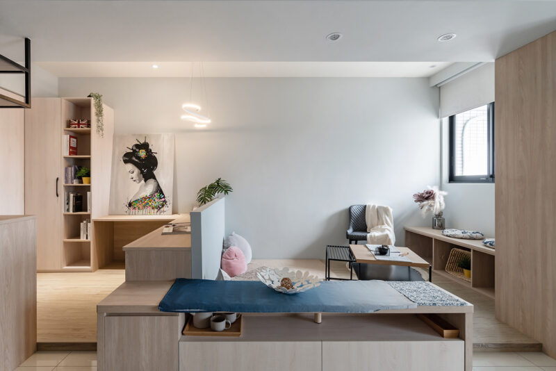 艾美幸福设计 | 36㎡,台湾小户型-漫溢明媚《璨光》