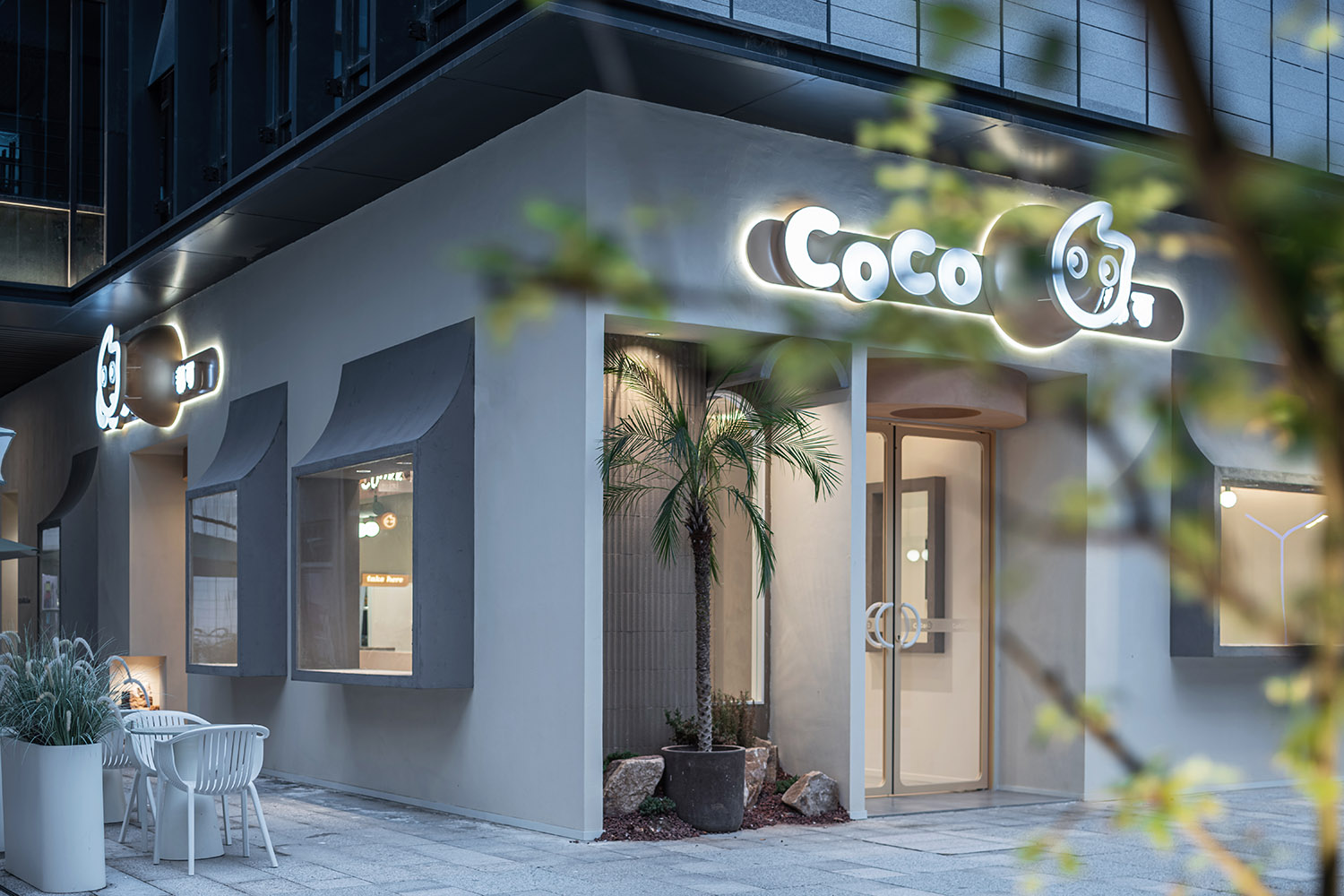 茶饮店设计,CoCo都可江阴忠义街区店,CoCo都可忠义街区店,CoCo都可,江阴茶饮店设计,欧阳跳建筑设计