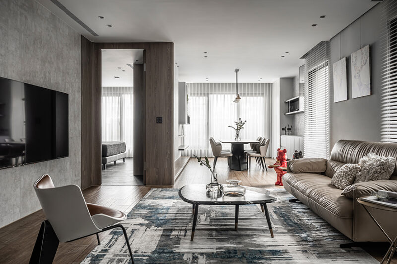 豐聚设计 | 195㎡,台湾自由个性,惬意漫游理想之居