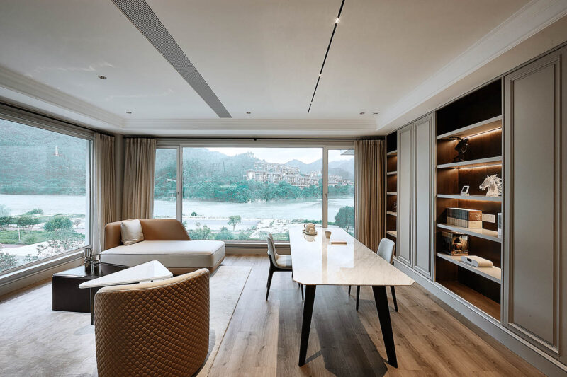 品川设计 | 600㎡,福州与自然比邻的城市修心墅