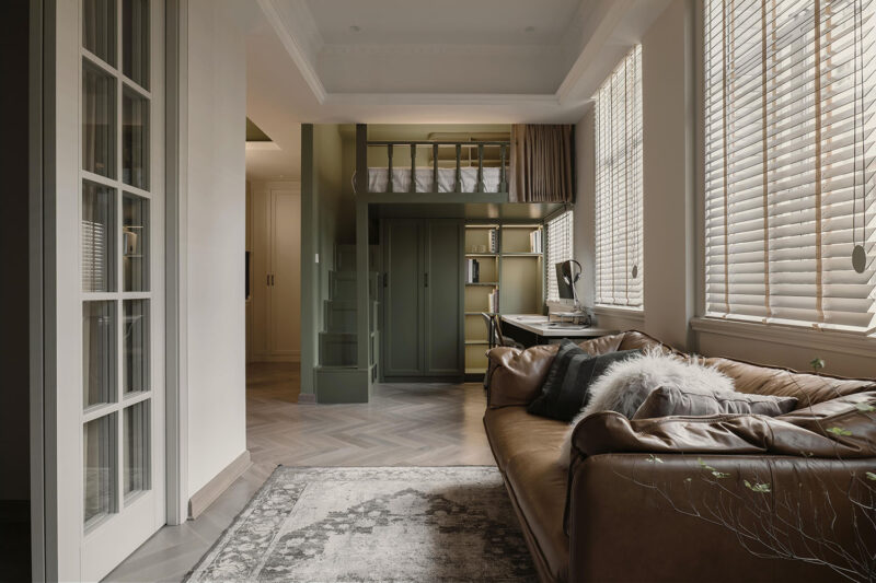 示觉设计 | 49㎡,上海复古法式住宅-静谧时光里的温柔