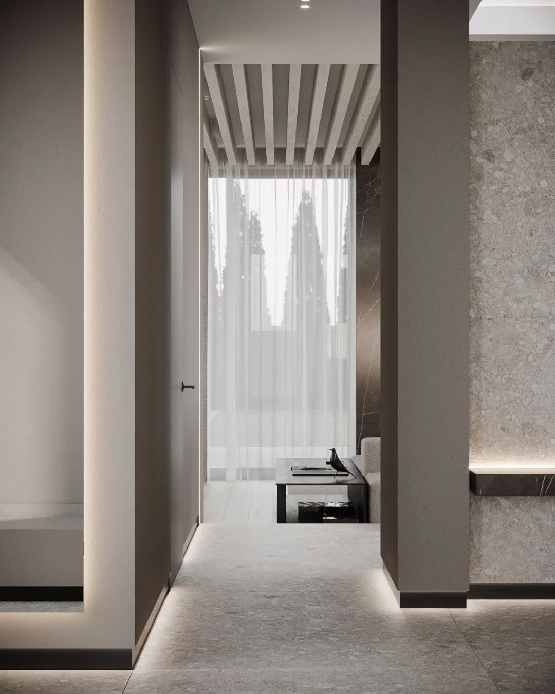215㎡,黑白灰住宅,Dezest Design,Dezest Design设计作品,Dezest Design作品合集,Dezest Design设计案例,住宅设计案例,简约风格住宅设计