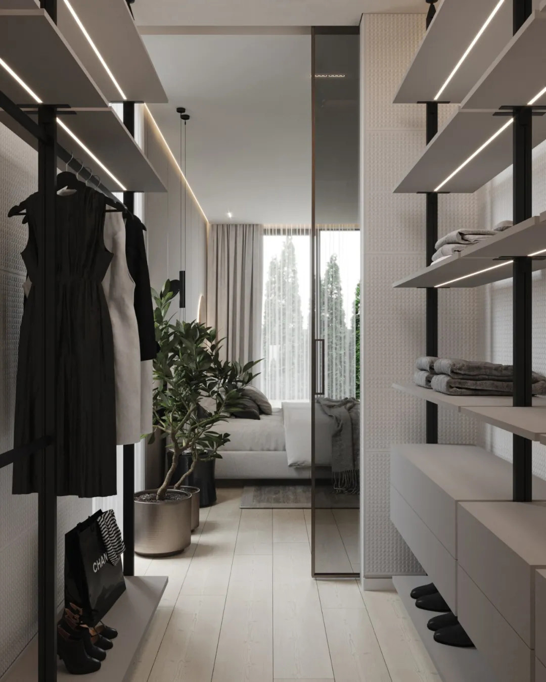215㎡,黑白灰住宅,Dezest Design,Dezest Design设计作品,Dezest Design作品合集,Dezest Design设计案例,住宅设计案例,简约风格住宅设计