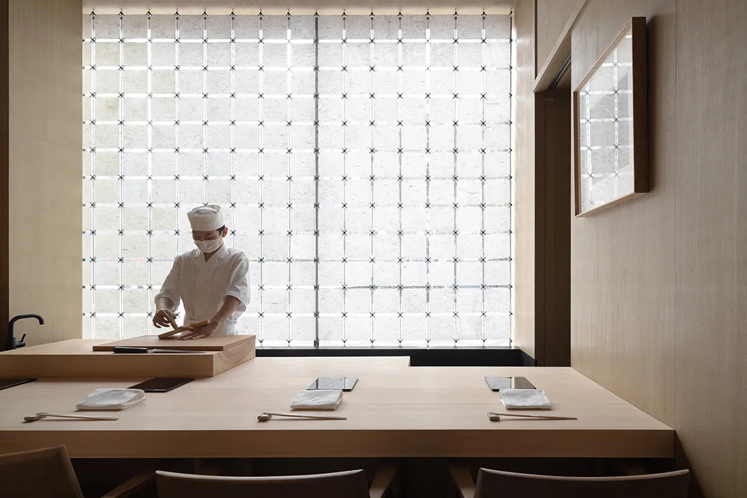 春山秋水,日料店设计,春山秋水作品,NATURE TIMES ART,春山秋水作品合集,春山秋水设计案例,寿司店设计案例,深圳植庭寿司,增田励,深圳春山秋水,深圳植庭寿司