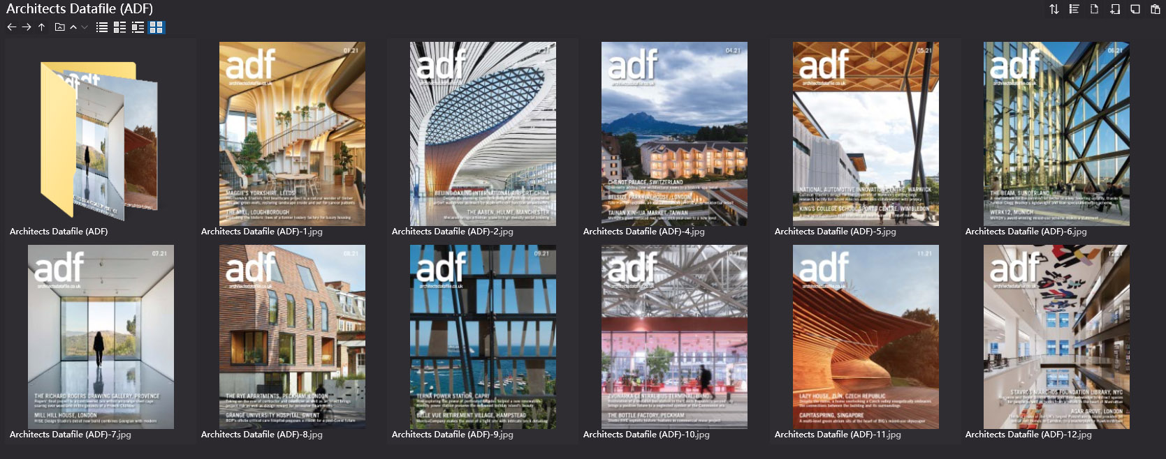 Architects Datafile (ADF),ADF建筑杂志,建筑设计电子杂志,杂志下载,Architects Datafile,ADF