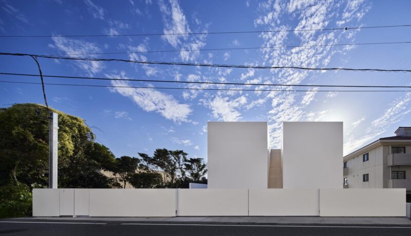 小川晋一〡503㎡，日本神奈川天空泳池别墅，惊艳的天人合一！