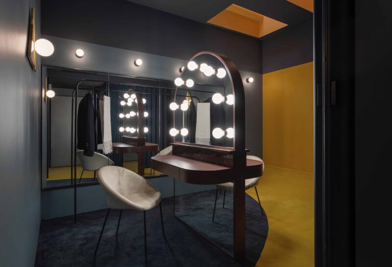 Atelierzero | 米兰超小空间里的创意剧院更衣室