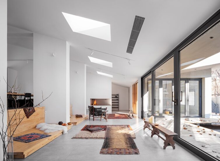 过半儿 guò bàn ér | 北京怀柔乡村别墅-屋檐下