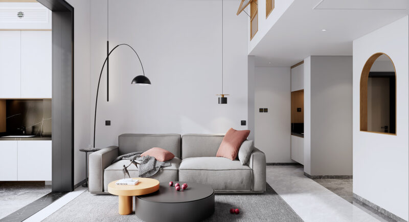 匠壹设计 | 58㎡,中山小户型一星园叠韵