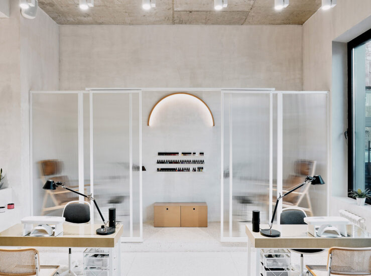 Sveta Murtazina｜莫斯科市中心的集体社区美容理发店设计