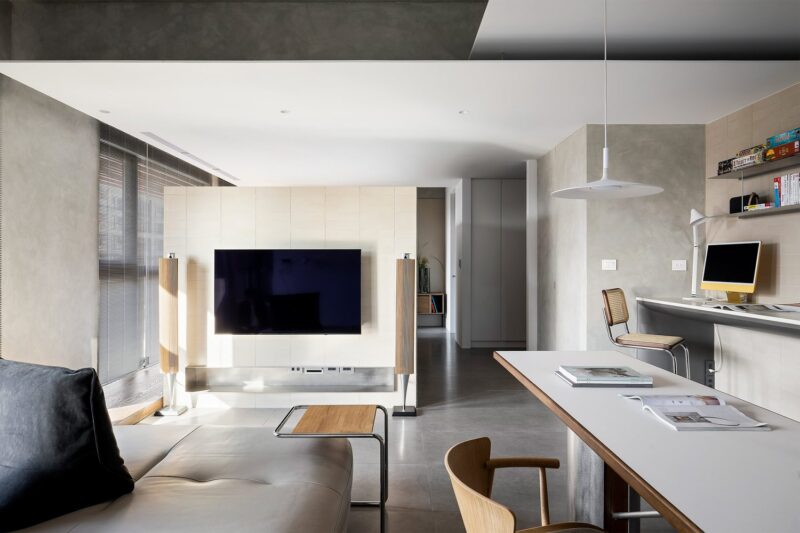 STUDIO IN2 | 65㎡，SOHO公寓开放式布局，让家流动起来！