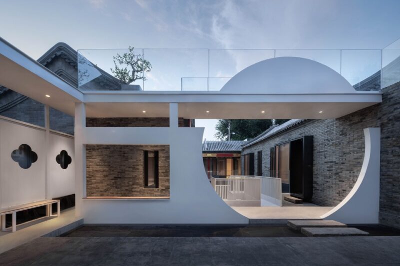 介介工作室 | 北京北锣鼓巷91号四合院改造民宿设计