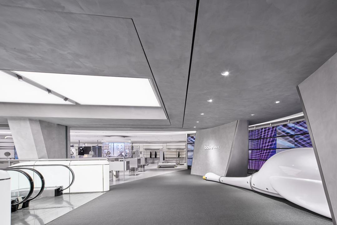 bosie「SPACE」,bosie,上海bosie,bosie旗舰店,快时尚店设计,体验店设计,零售店设计,网红店设计,上海网红店,立品设计Leaping Creative,立品设计