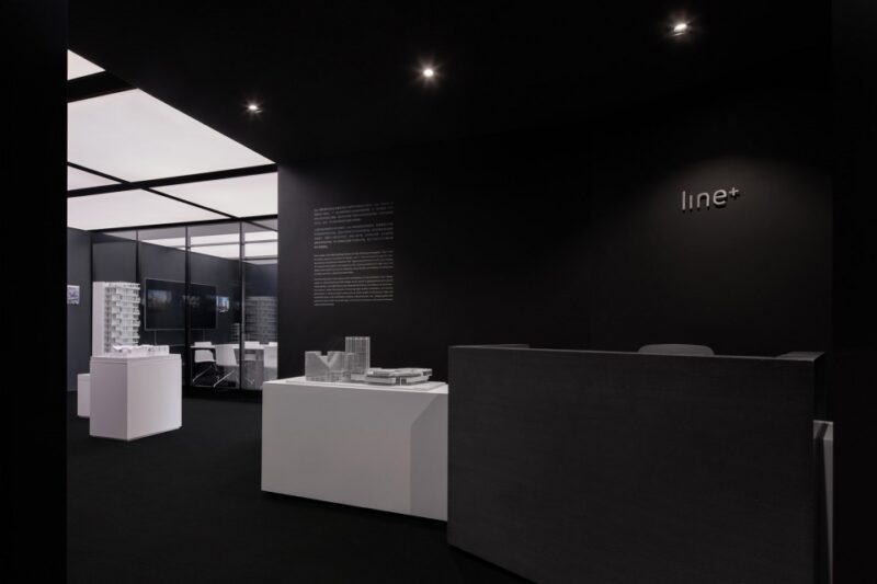 line+建筑事务所 | 黑白容器-line+上海办公空间