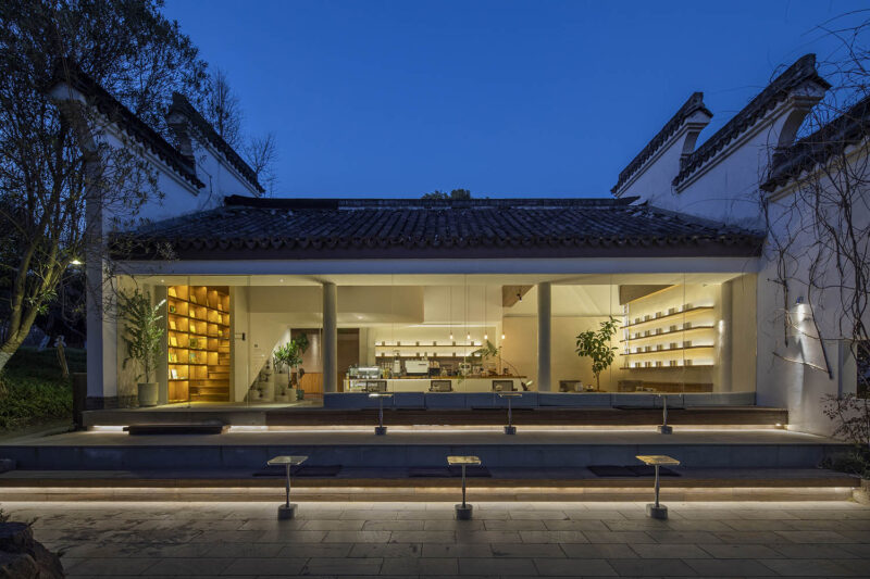 时上建筑空间设计 | 一本可翻阅的餐茶空间-杭州日出青木